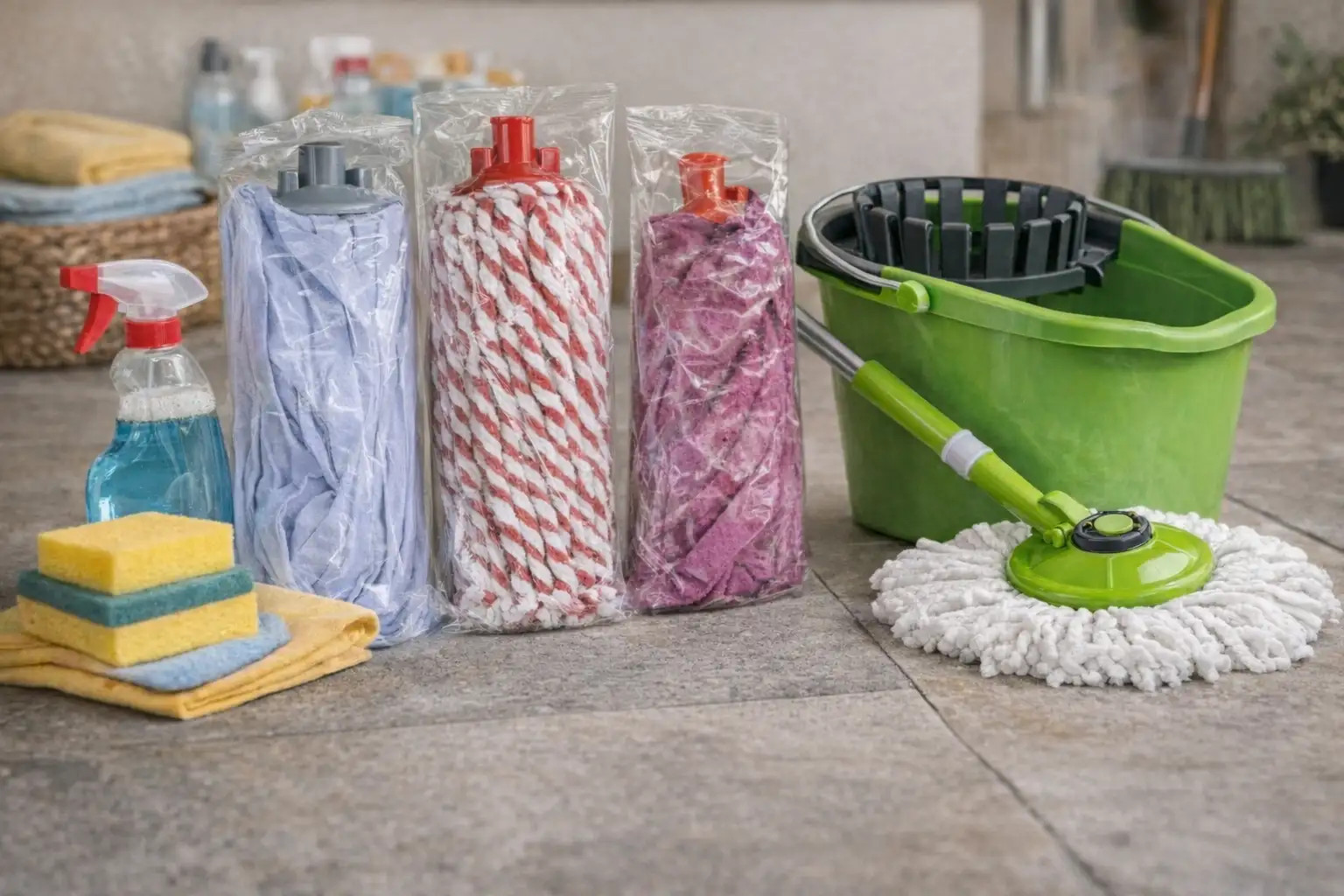 Είδη καθαριότητας και σφουγγαρίσματος σπιτιού – Ευρούλης
