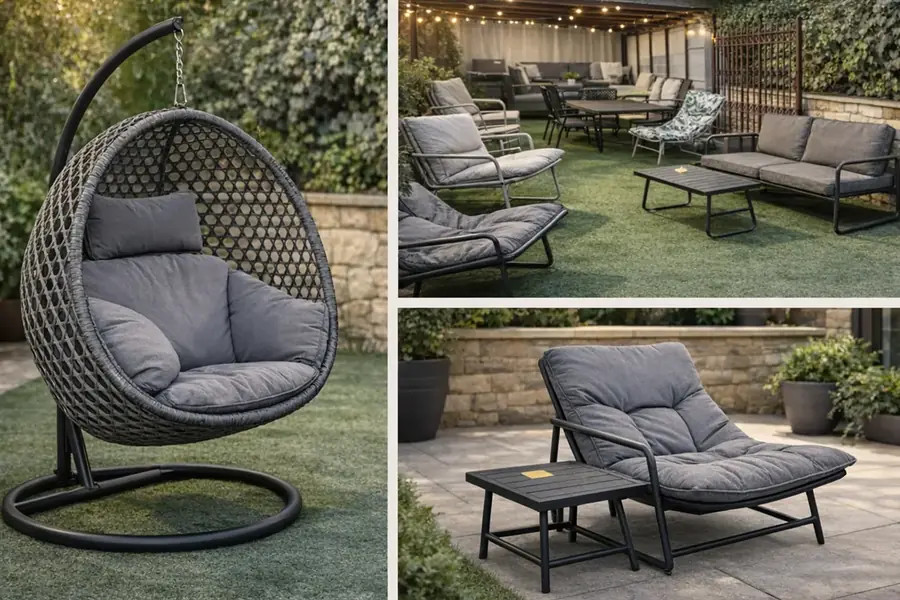 👉 Σετ σαλονιού κήπου στον Ευρούλη Αρτέμιδα με τραπέζι και καναπέ εξωτερικού χώρου