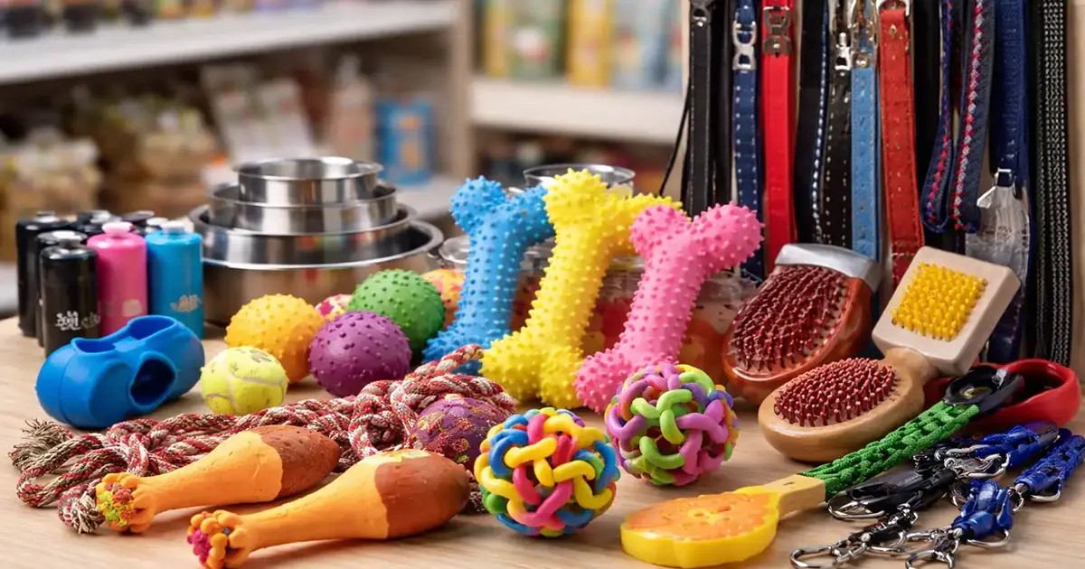 Επιλεγμένα είδη σκύλου με παιχνίδια, περιλαίμια, οδηγούς και προϊόντα φροντίδας διαθέσιμα στο κατάστημα Ευρούλης στην Αρτέμιδα και την ευρύτερη